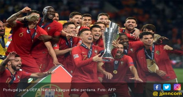Portugal Jadi Negara Pertama Juara Uefa Nations League Jpnn Com